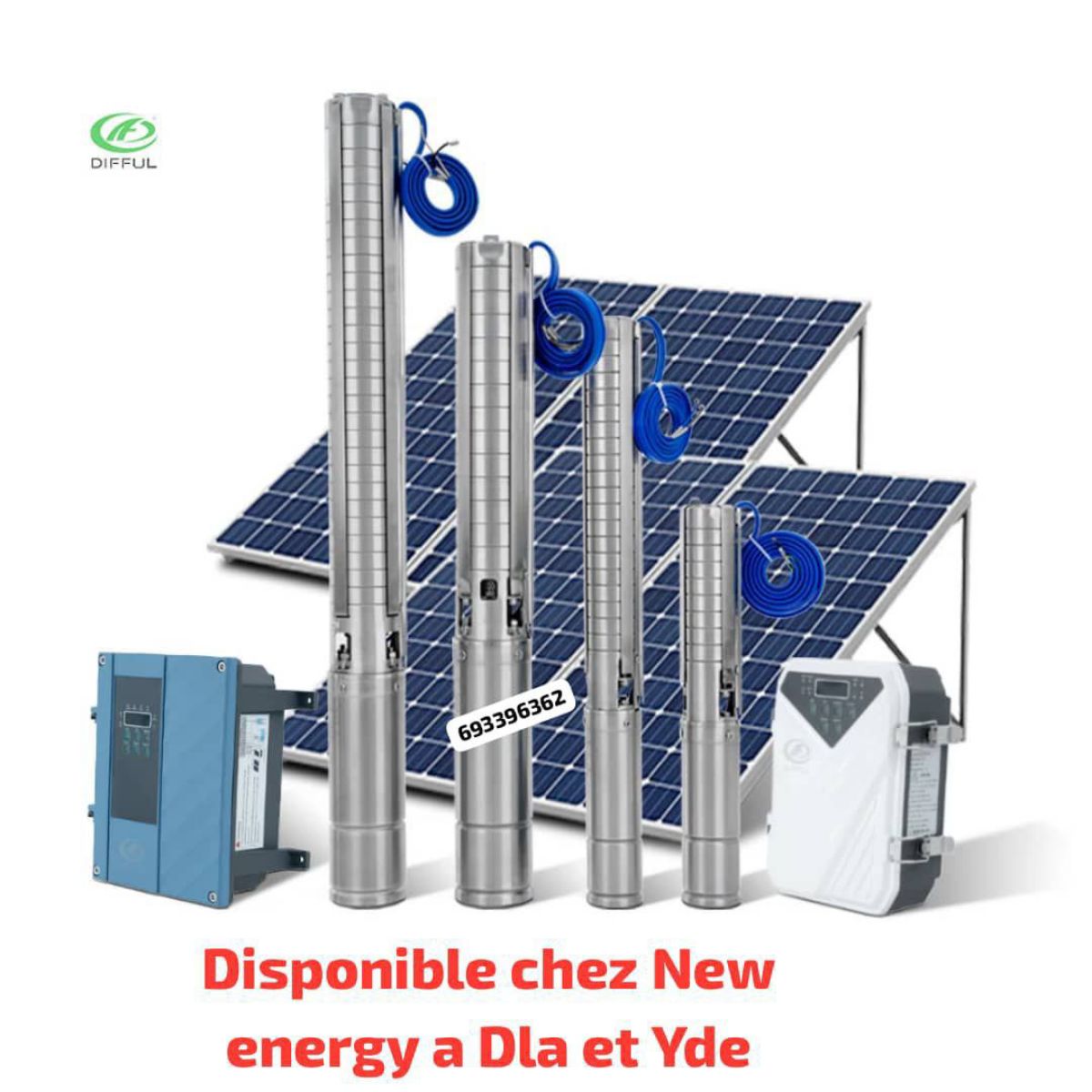 Pompe solaire hybride 3000W (4HP) & 4000W(5HP) - photo 3