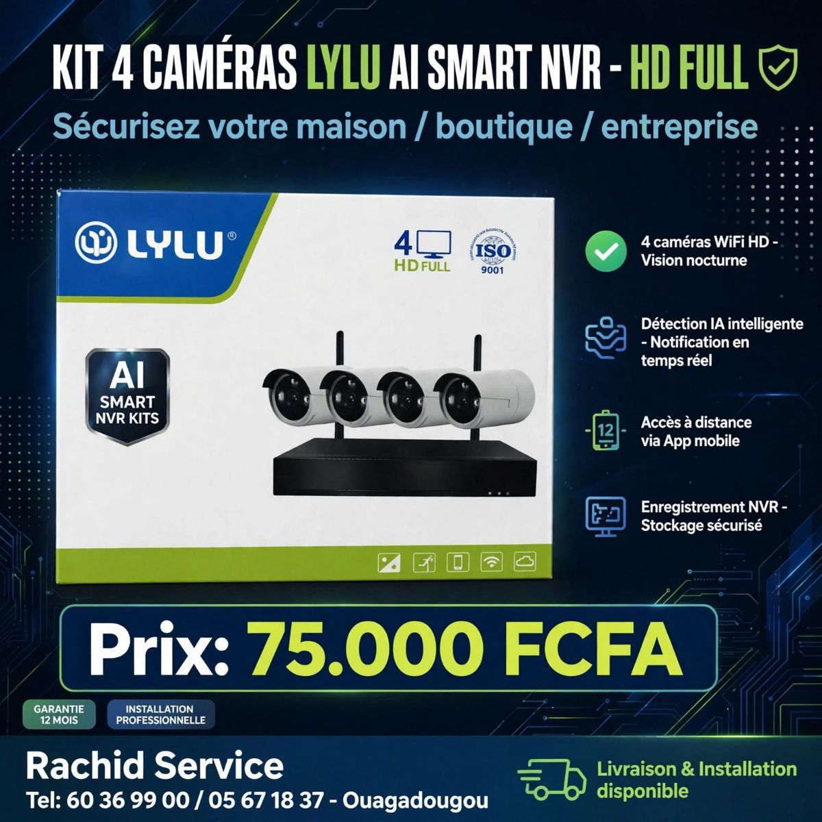 Caméra de surveillance