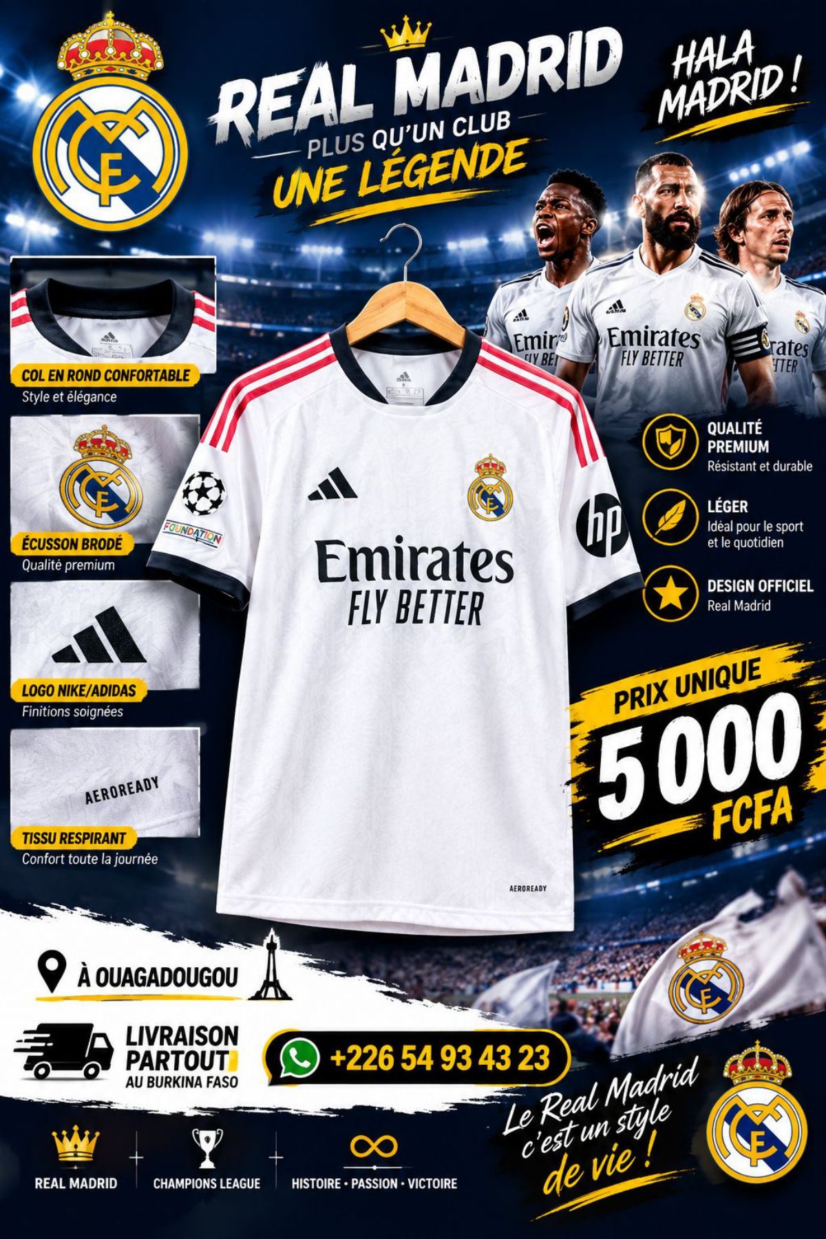 Maillots de football a Ouagadougou - photo 2
