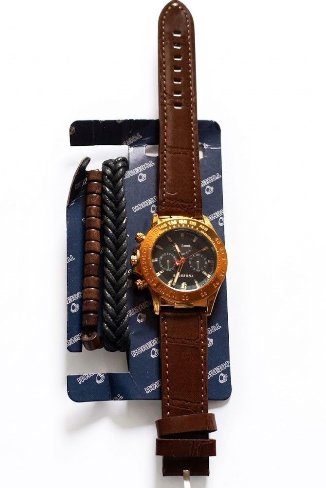 Montre et bracelet pour homme