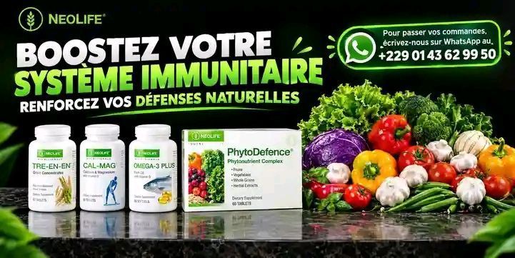 Des compléments alimentaires pour votre santé.