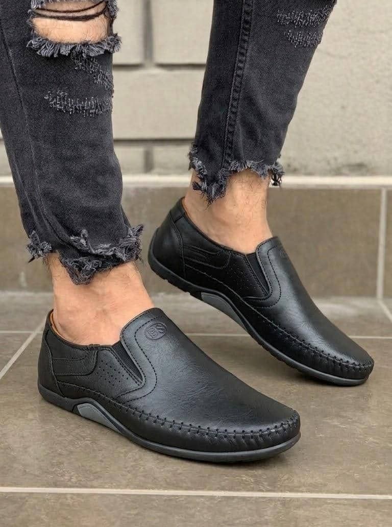 Mocassin cuir confort - photo 2