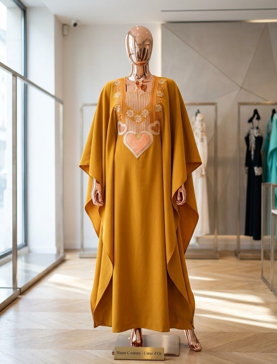 Robe brodée