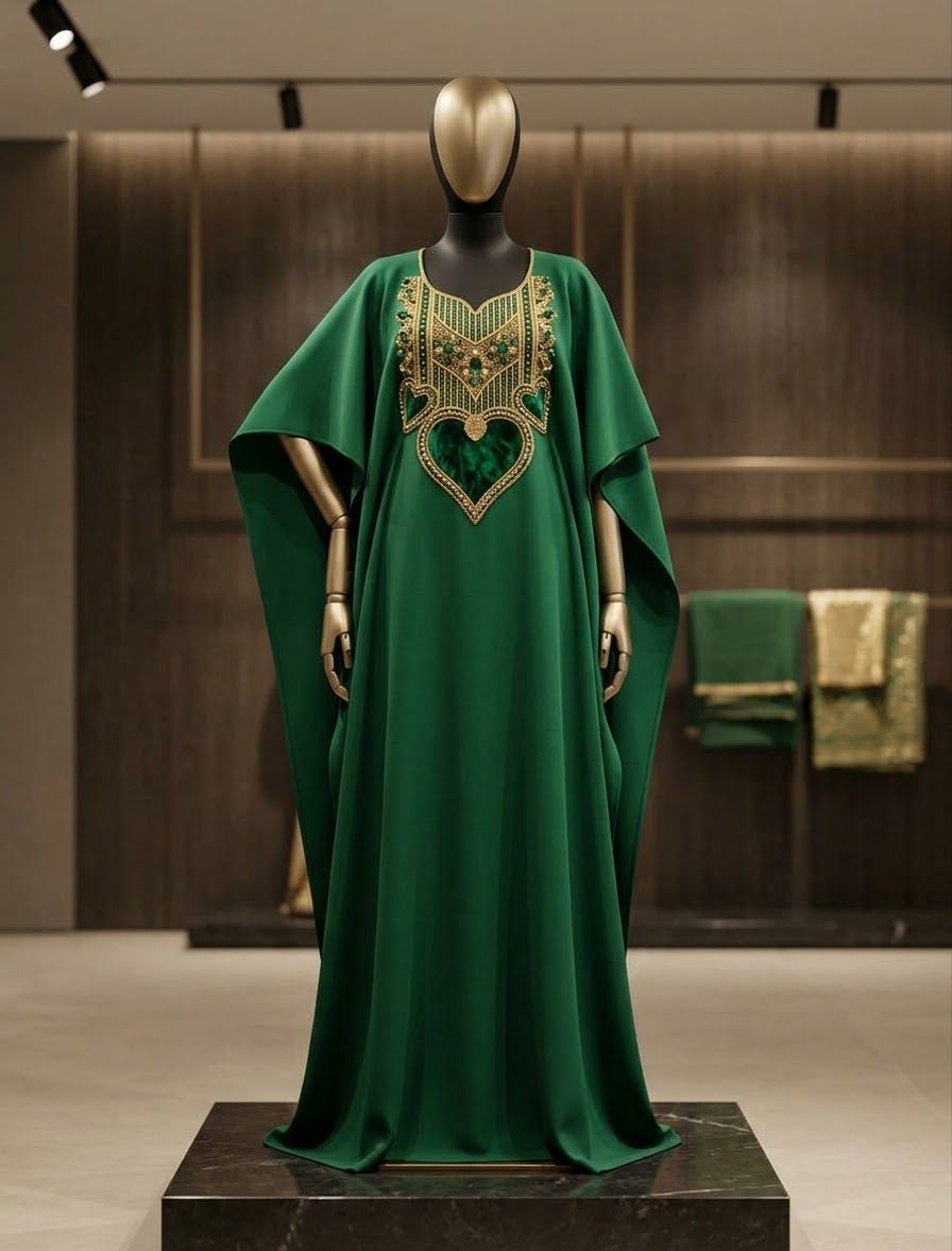 Robe brodée toutes les couleurs
