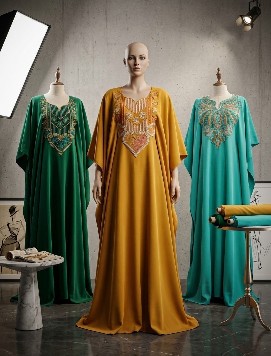 Robe brodée toutes les couleurs - photo 3