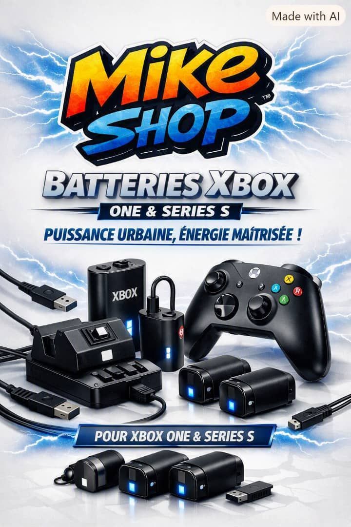 Batterie pour manette xbox one et series S et X