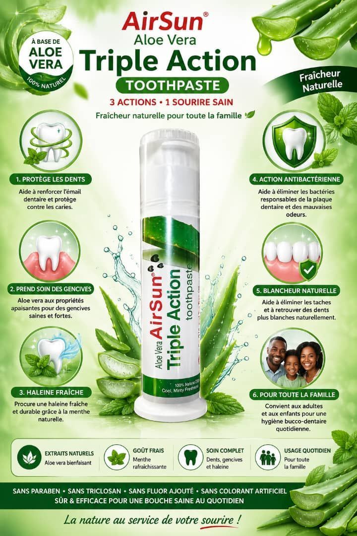 Dentifrice AirSur Triple Action