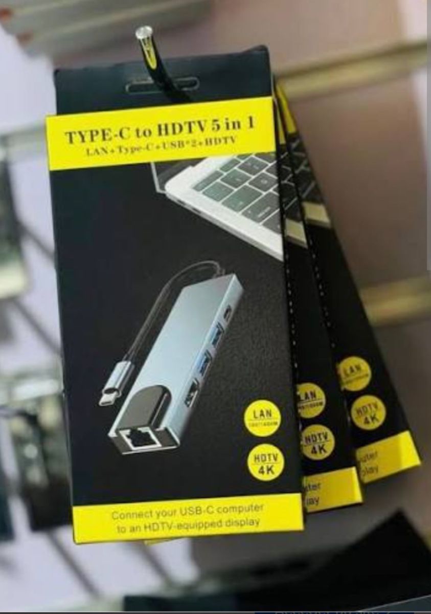 ADAPTATEUR Type-c to HDTV 8 in 1