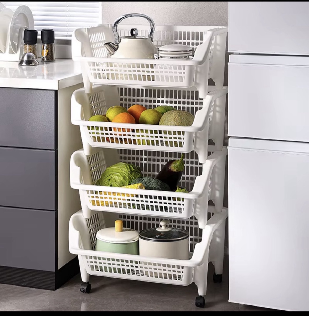 Étagère de rangement multifonctions à 4 niveaux - photo 2