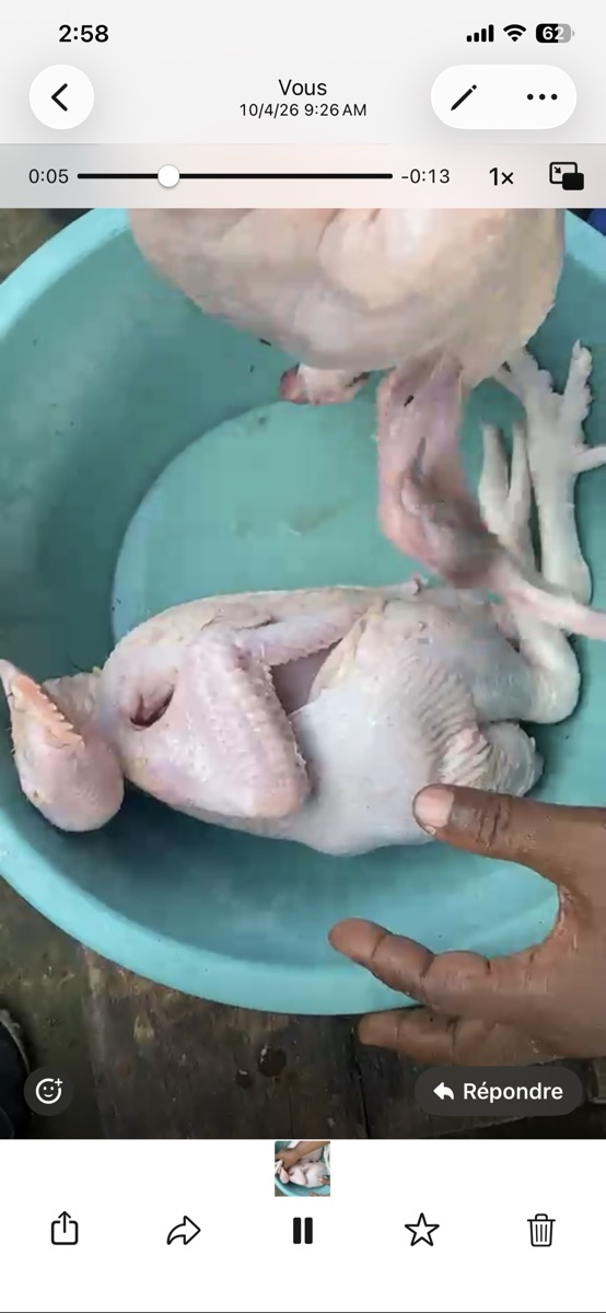 Livraison de poulet à domicile