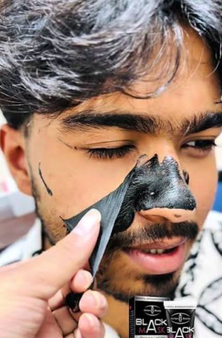 Masque noir au charbon pour visage - photo 3