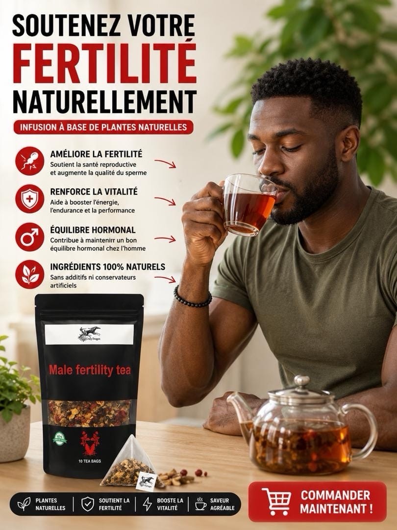 Mâle fertillity tea