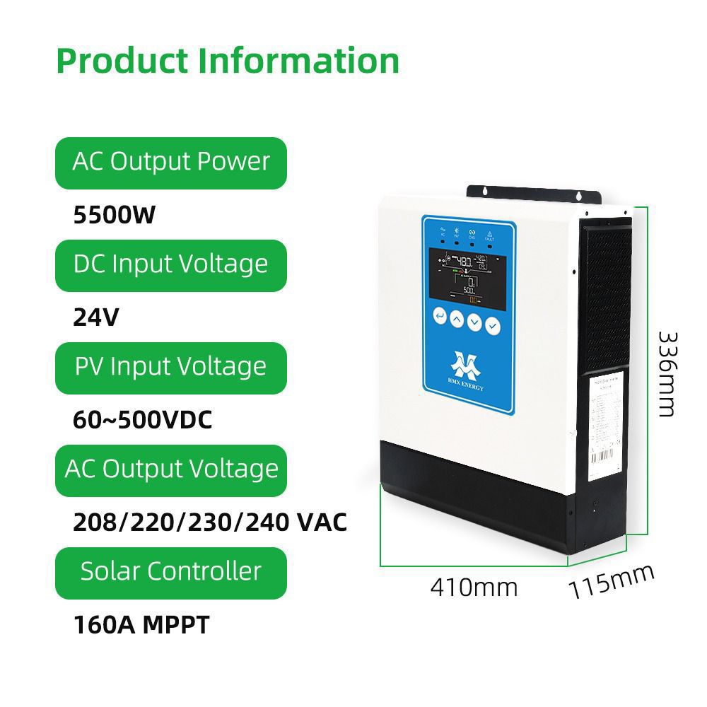 Convertisseur hybride 5.5KW/24V