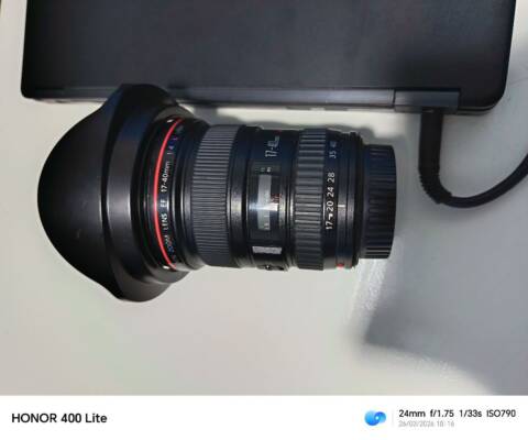 Objectif canon 17-40mm