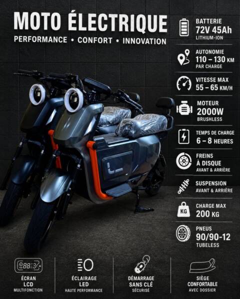 SCOOTER ÉLECTRIQUE KING RECHARGEABLE
