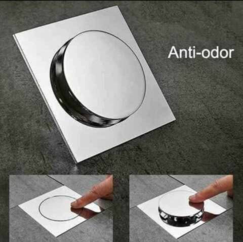 Siphon poussoir de douche