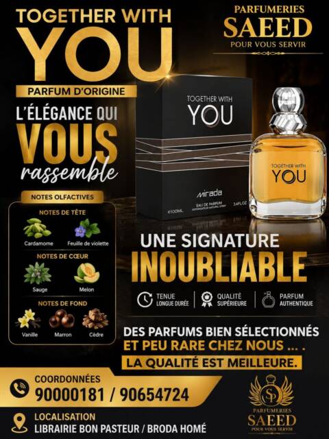 Parfum Together with You – Saeed parfumeries