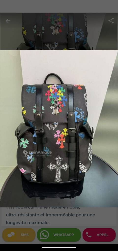 Sac a dos en cuir