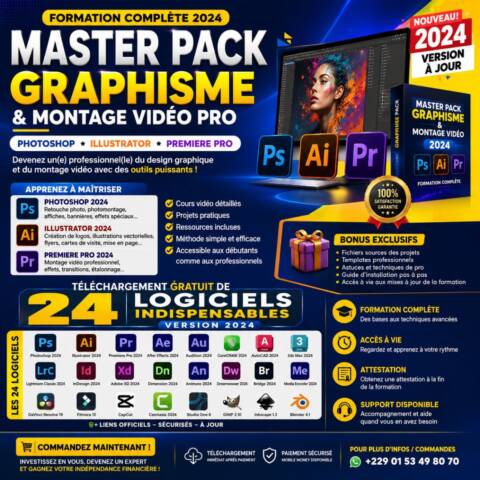 FORMATION COMPLÈTE EN GRAPHISME PROFESSIONNEL
