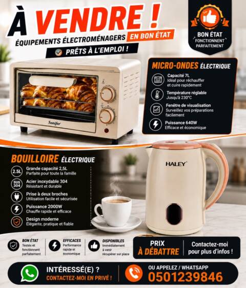 Micro onde ⭐️⭐️⭐️⭐️⭐️