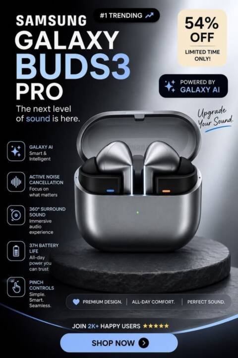 SAMSUNG GALAXY BUDS3 PRO