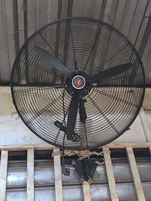 Ventilateur conférencier mural disponible