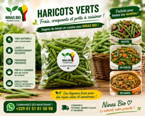 Haricots verts 400gr