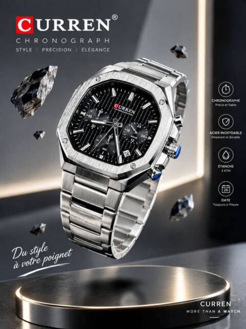 Montre CURREN hommes authentique