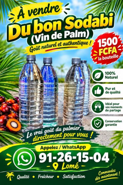 Vin de palme (Sodabi)