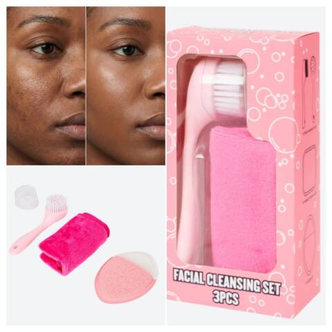 Kit de Nettoyage Facial 3 pièces