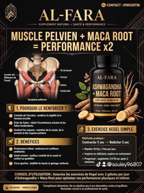 Maca Root complément alimentaire
