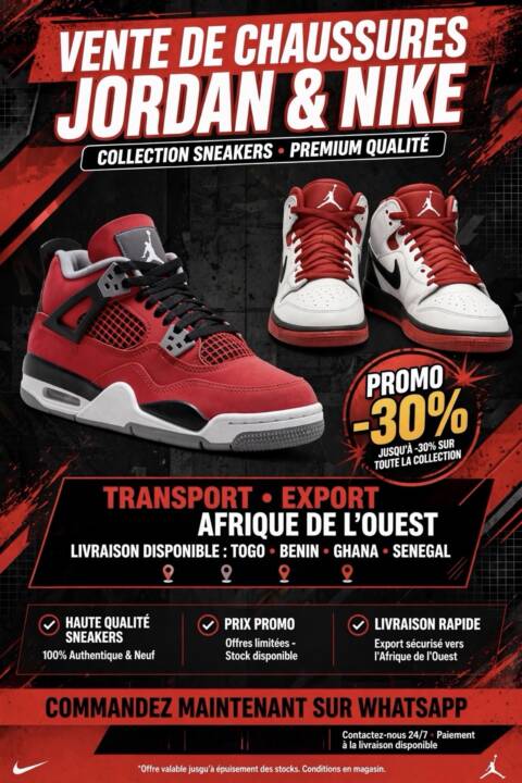 Paire de baskets en Promo