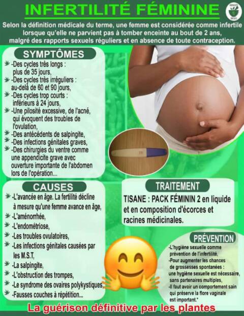 Traitement contre l&rsquo;infertilité féminine