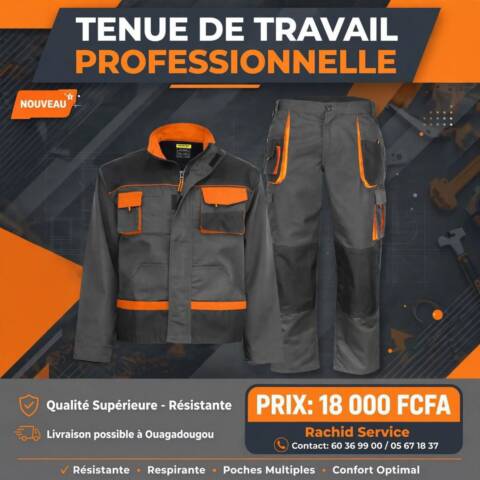 Tenue de travail professionnel