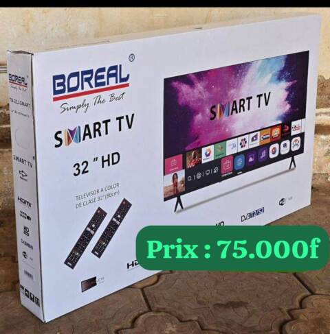 Télévision slim 32 pouces