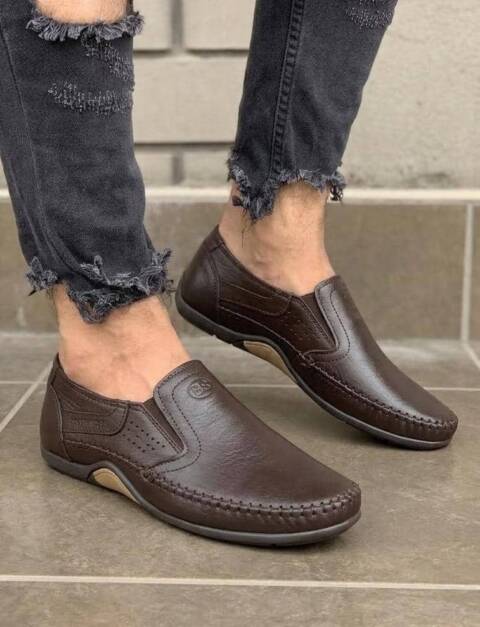 Mocassin cuir confort