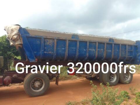 Vente de sable et gravier