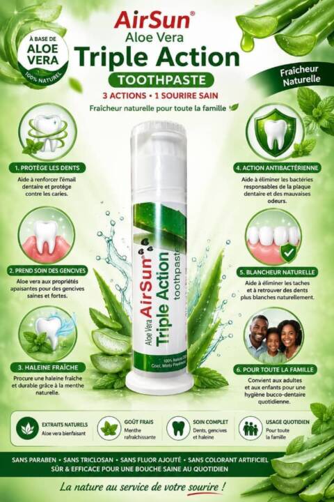 Dentifrice AirSur Triple Action
