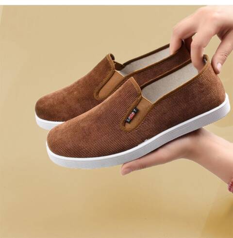 Mocassins en velours