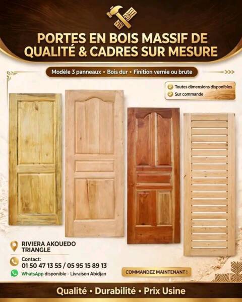 Portes en bois