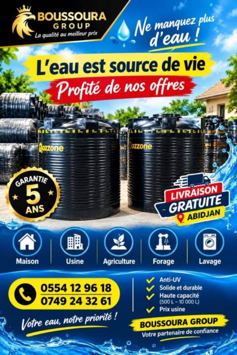 Promo cuve thank prix usine