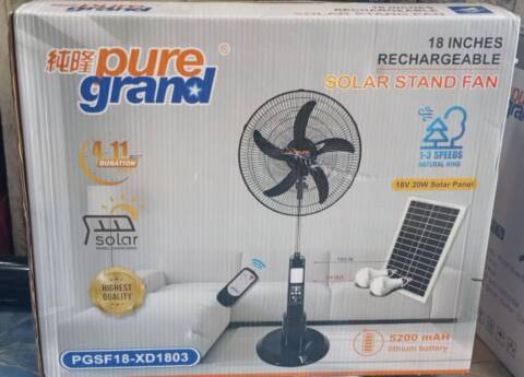 Ventilateur rechargeable