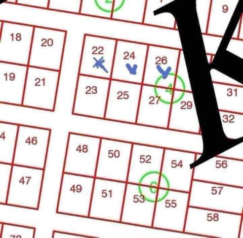 3 lots collés de 500 m2 en vente avec ACD