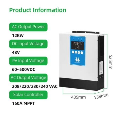 Convertisseur hybride 12KW/48V